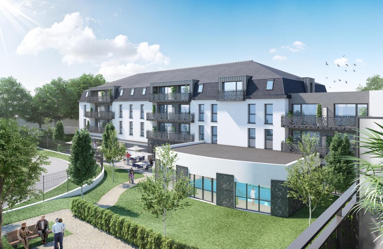 Domitys Les Gavottes Aparthotel Quimper Exterior photo