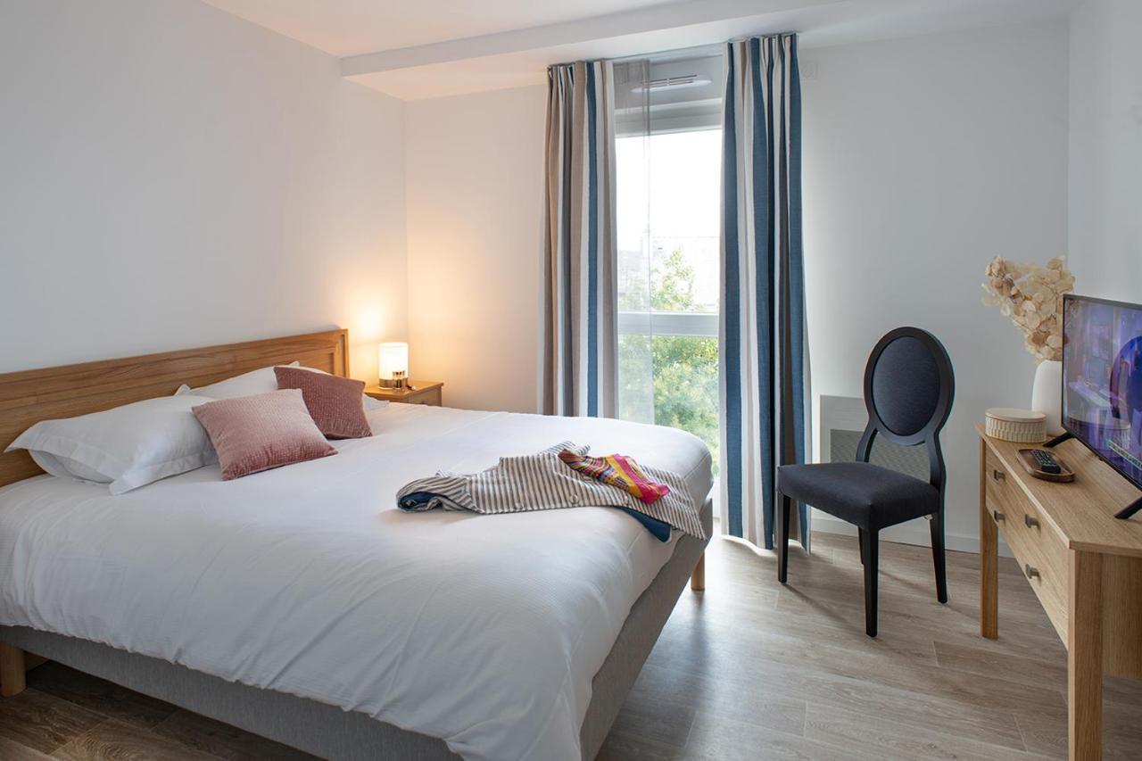 Domitys Les Gavottes Aparthotel Quimper Exterior photo
